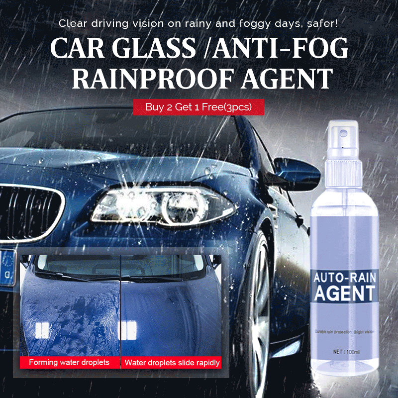 🎁Durée limitée 71% de réduction💥Agent anti-buée anti-pluie pour vitres de voiture