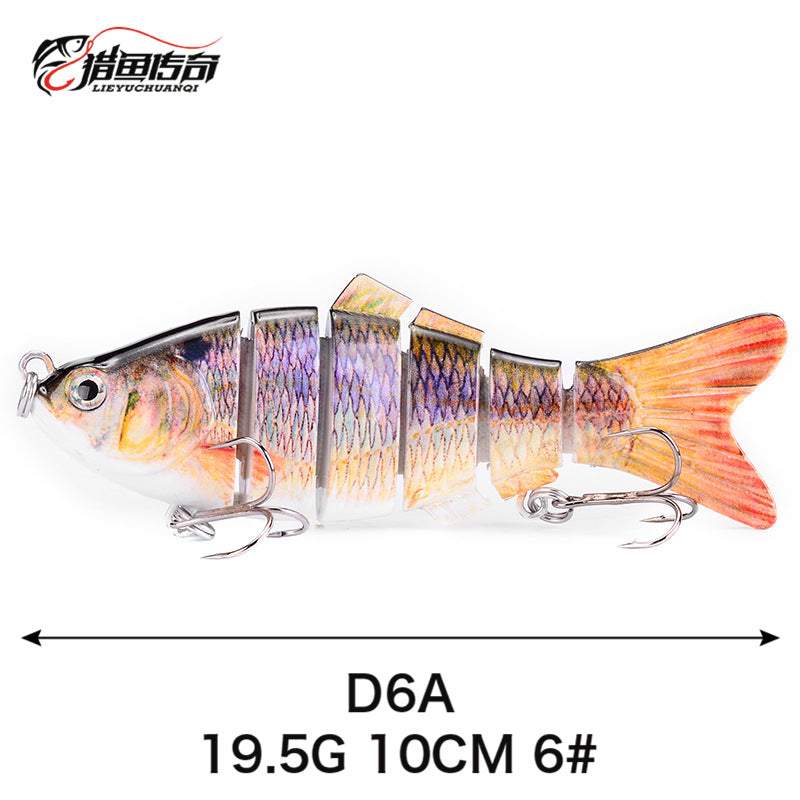 đŁVente limitĂ©e : 50 % de rĂ©duction â°Leurre de pĂȘche coulant multi-articulĂ© ultra-rĂ©aliste
