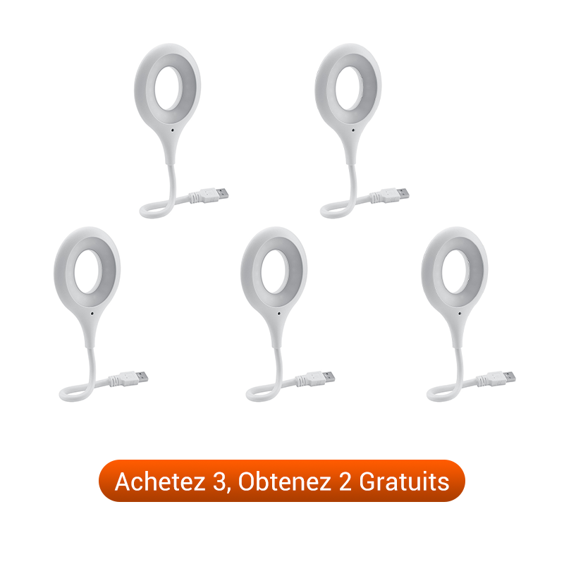 🏆Lampe LED USB à commande vocale haute technologie⚡👑