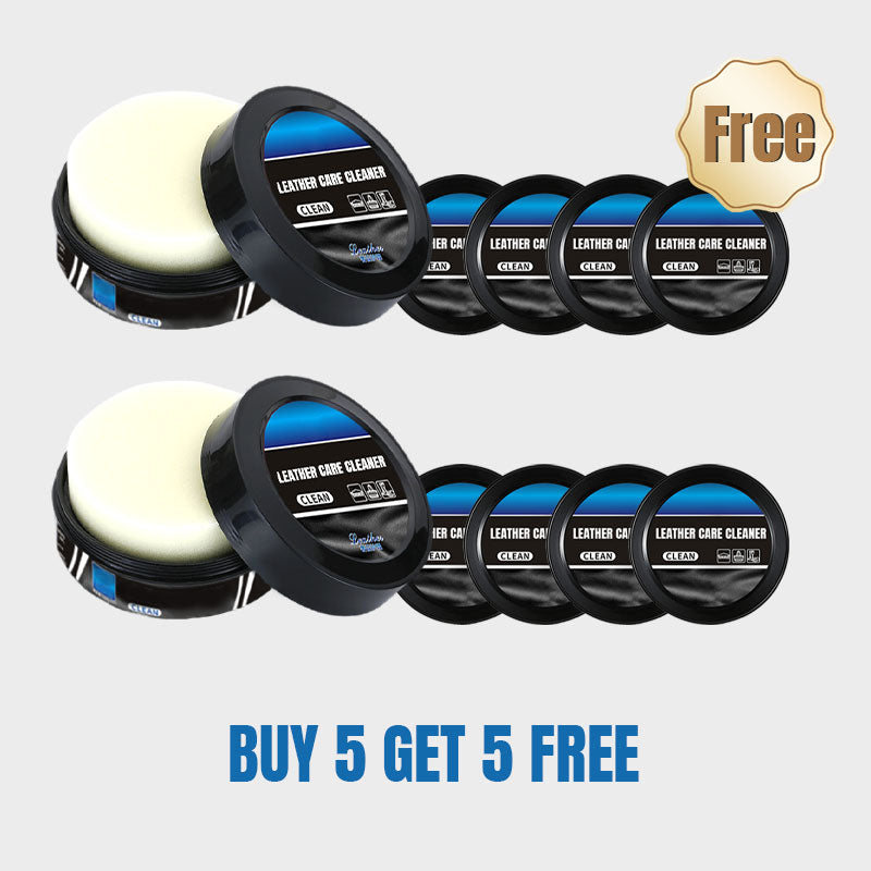 🔥 Crème de nettoyage et d'entretien Leader & Pâte de nettoyage pour l'entretien du cuir