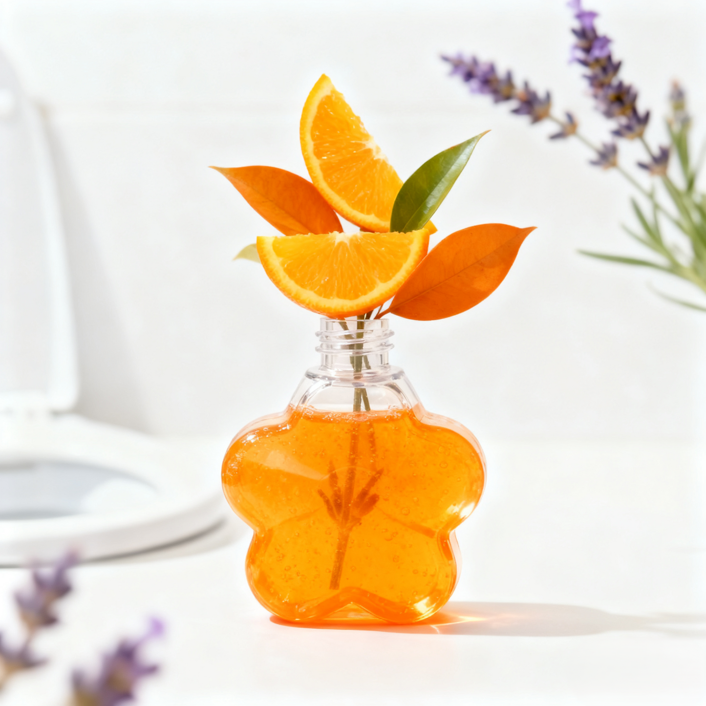 🔥Gel nettoyant pour toilettes Fleur aromatique Désodorisant Désinfectant