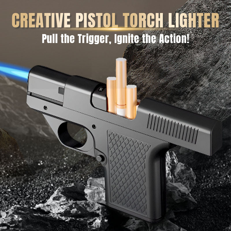🔥🔫💨 Demi-prix limité ! 💥 Briquet pistolet cool 🔥 Allumage stylé 💣 Cadeau parfait 🎁