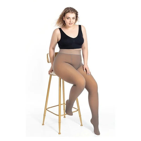 🔥Nos modèles explosifs les plus vendus🔥Mintiml® Pantalons serrés élastiques doublés de peluche chaude