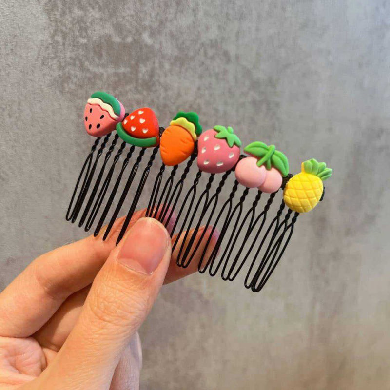 Pince à cheveux mignonne de dessin animé pour les jeunes filles