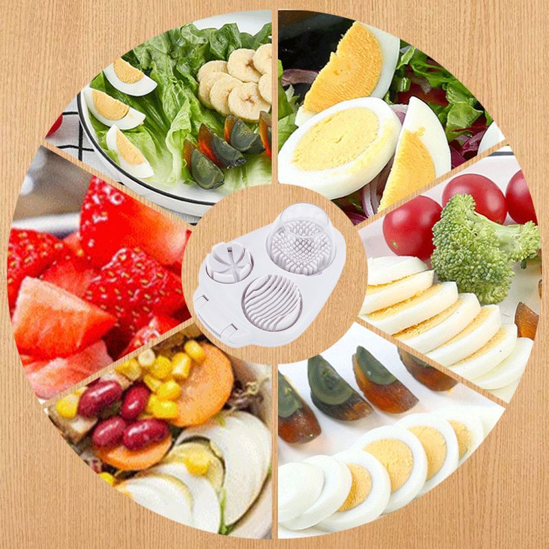 🍳 Coupe-œufs multifonctionnel 3 en 1 – Trancher, couper en quartiers et en dés en un seul geste ! 🔥Achetez-en 2, obtenez-en 1 GRATUIT🥚✂️