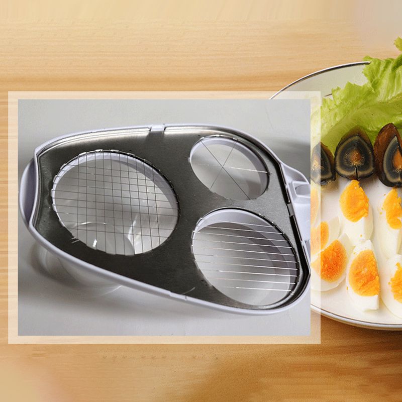 🍳 Coupe-œufs multifonctionnel 3 en 1 – Trancher, couper en quartiers et en dés en un seul geste ! 🔥Achetez-en 2, obtenez-en 1 GRATUIT🥚✂️