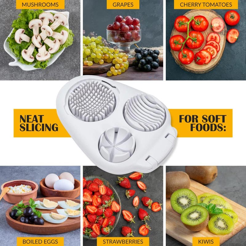 🍳 Coupe-œufs multifonctionnel 3 en 1 – Trancher, couper en quartiers et en dés en un seul geste ! 🔥Achetez-en 2, obtenez-en 1 GRATUIT🥚✂️