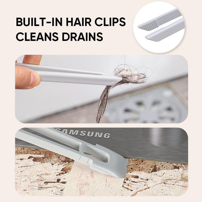 🎁VENTE DU DERNIER JOUR - 50 % DE RÉDUCTION🎁Brosse de nettoyage de crevasses rotative multifonction 3 en 1