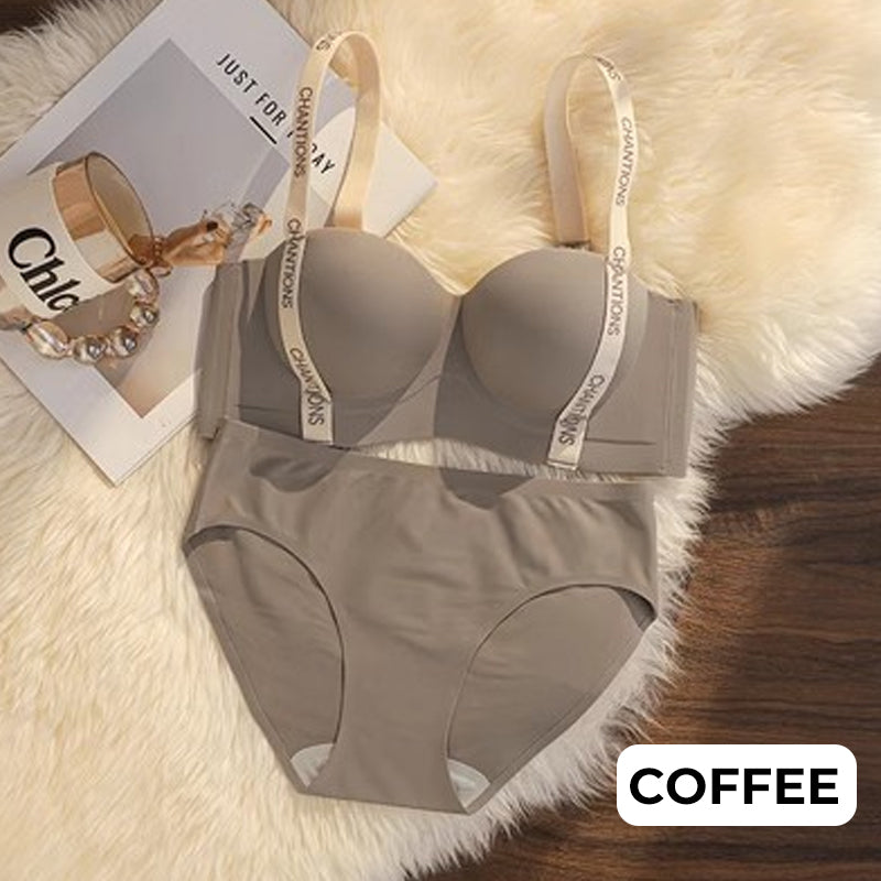 Soutien-gorge transparent sans fil pour femmes avec lifting et soutien