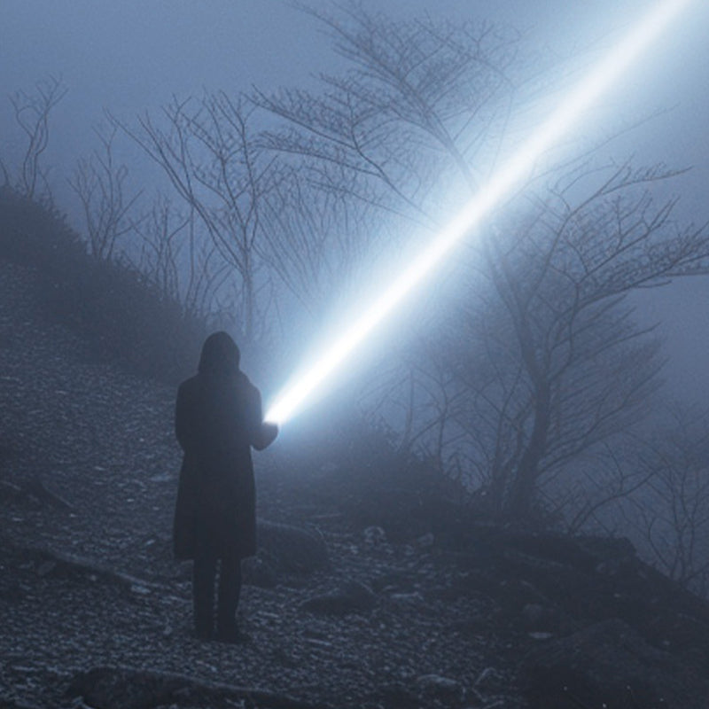 Lampe de poche portable puissante et longue portée succès