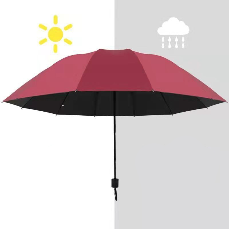 Extra grand parapluie pliable pour la pluie et le soleil