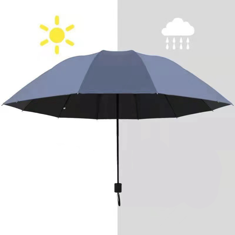 Extra grand parapluie pliable pour la pluie et le soleil