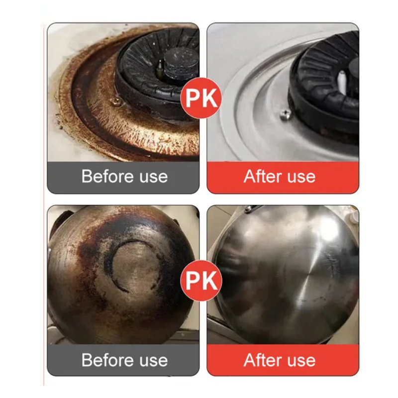 Gel de nettoyage du fond du pot et des ustensiles de cuisine