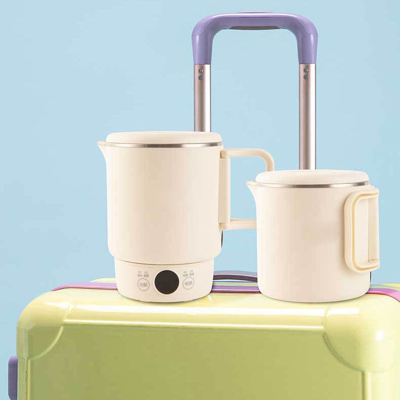 Bouilloire électrique pliante en acier inoxydable portable multifonctionnel