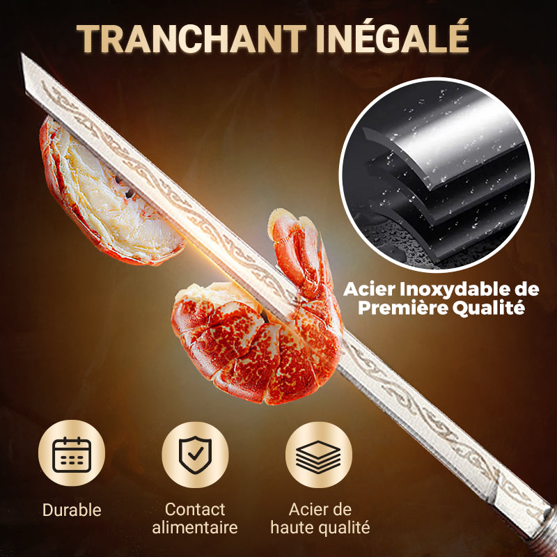 Couteau à Double Lame