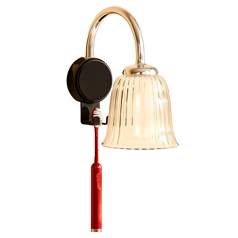 💡 Design Lumineux, Fonctionnalité Brillante : Le Porte-Brosse Élégant qui Illumine Votre Salle de Bain