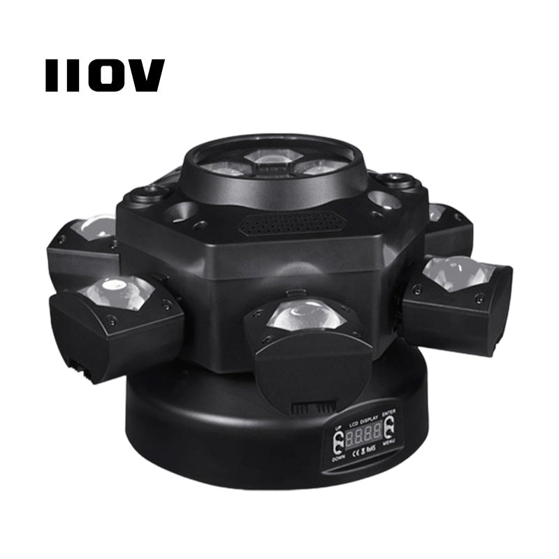 🎄 Promotion Spéciale Noël -66% !Multi-Beam LED Atmosphere Light - La Magie Lumineuse à 360° ! 🌟✨