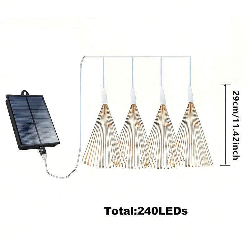 🎆60 % DE RÉDUCTION ! 💡 Guirlande lumineuse LED en fil de cuivre effet feux d'artifice – Fil de cuivre flexible, lumière chaude et éclairage décoratif pour vos fêtes ✨