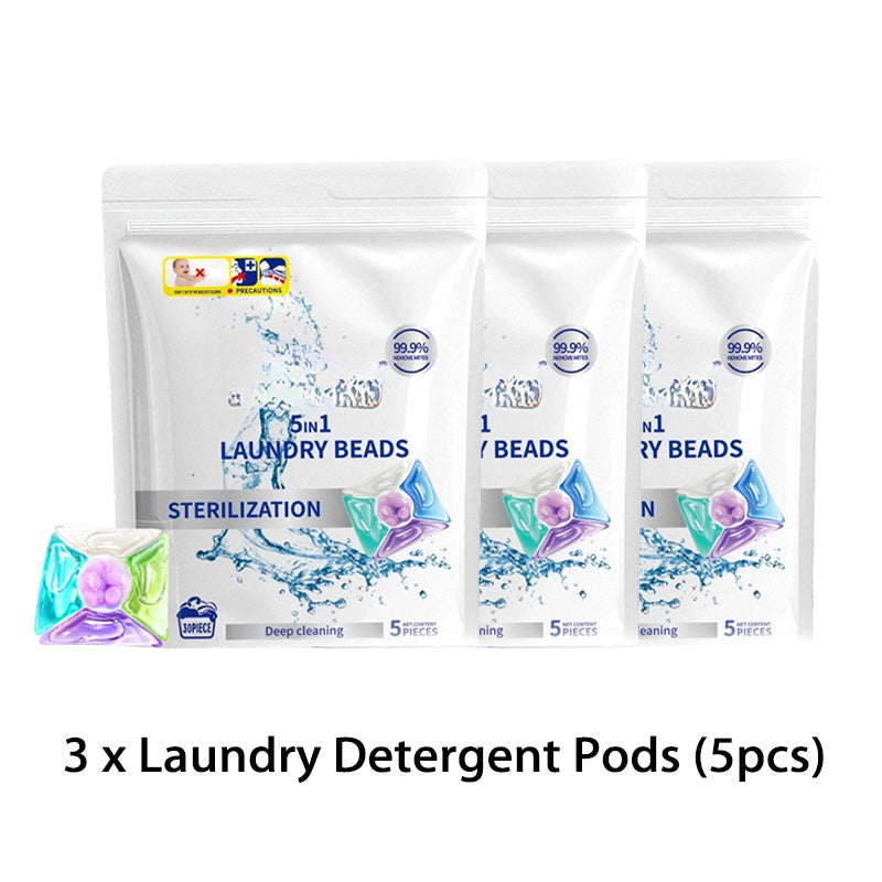 Capsules de lessive pour un nettoyage en profondeur et une stérilisation (5 pièces)