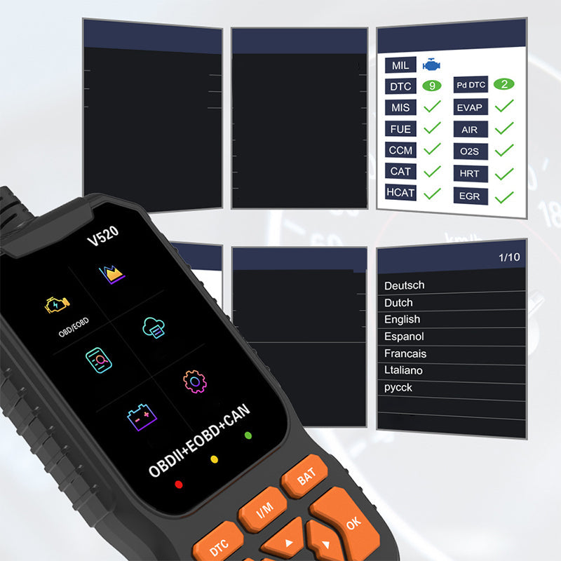 đ§ PROMO LIMITĂE 50% DE RĂDUCTION ! âš V520 Outil de Diagnostic Auto â Lire/Effacer Codes Moteur âš