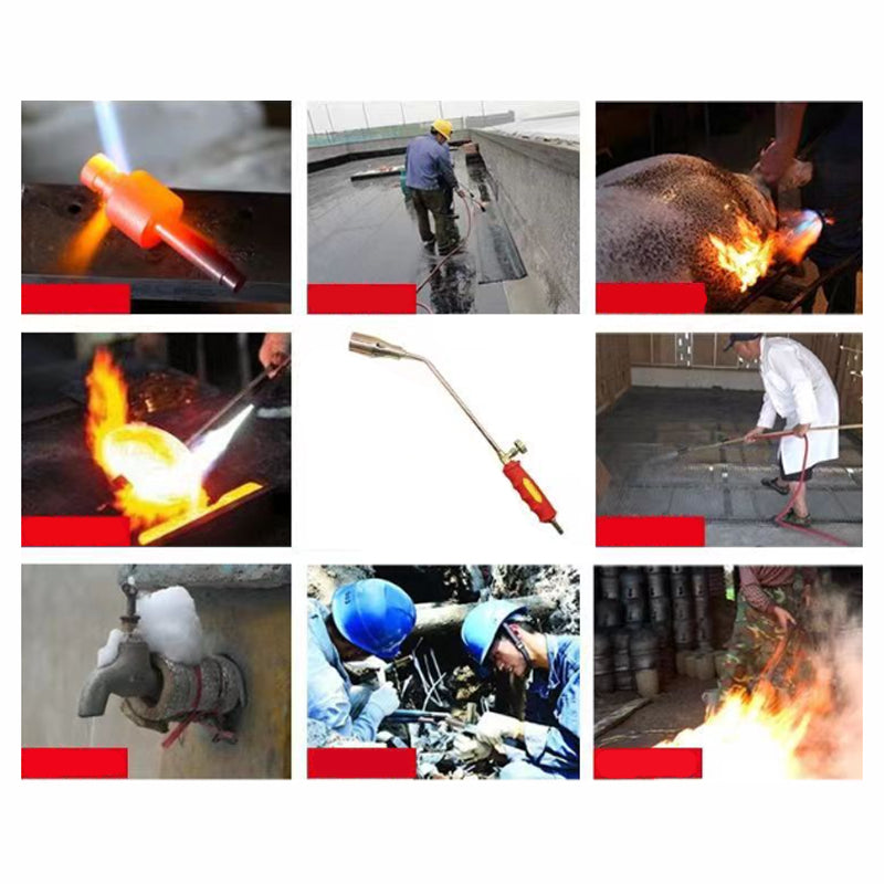 Jeu de chalumeaux à gaz liquéfiés réglables