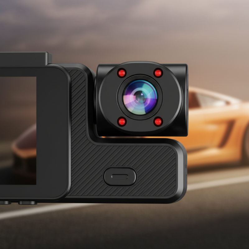 đ„ 50 % de rĂ©duction đ CamĂ©ra embarquĂ©e 3 canaux Full HD 1080p avec Wi-Fi