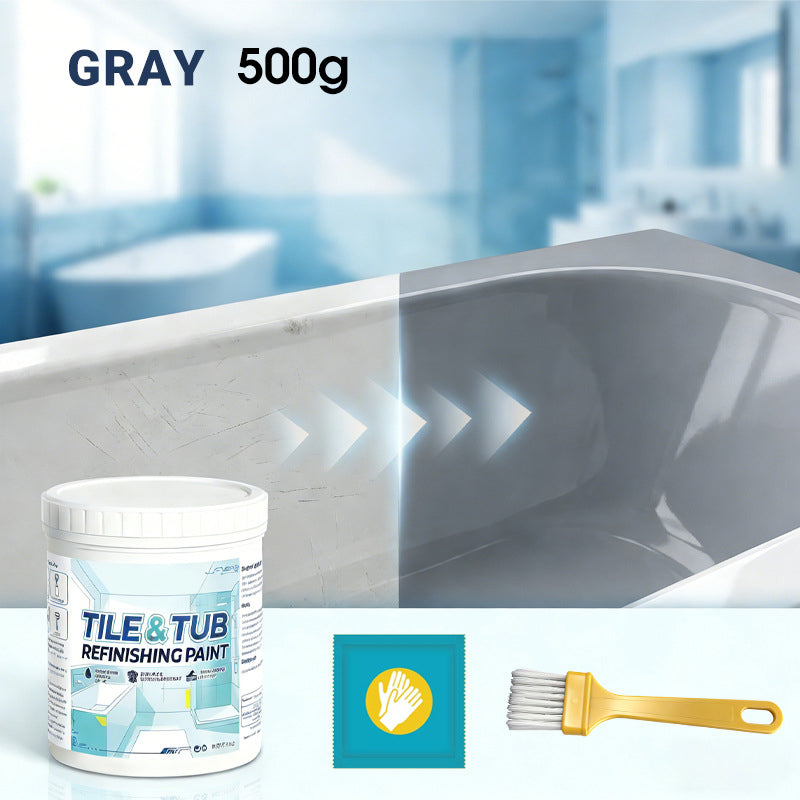 Kit de peinture de rénovation de qualité supérieure pour carrelage et baignoire
