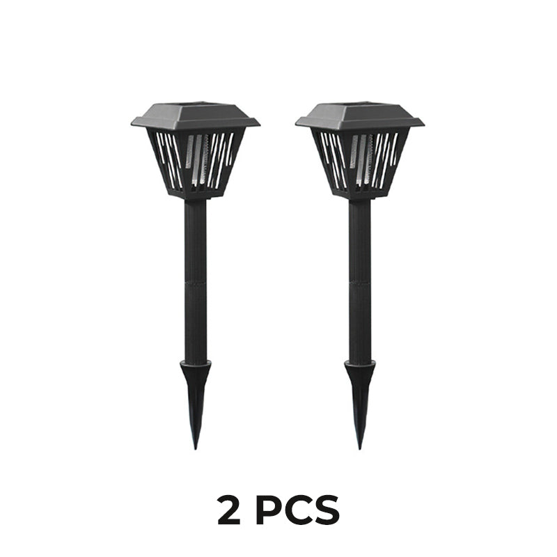 Lampe anti-moustiques solaire d'extérieur - Utilisation sur piquet ou sur pied
