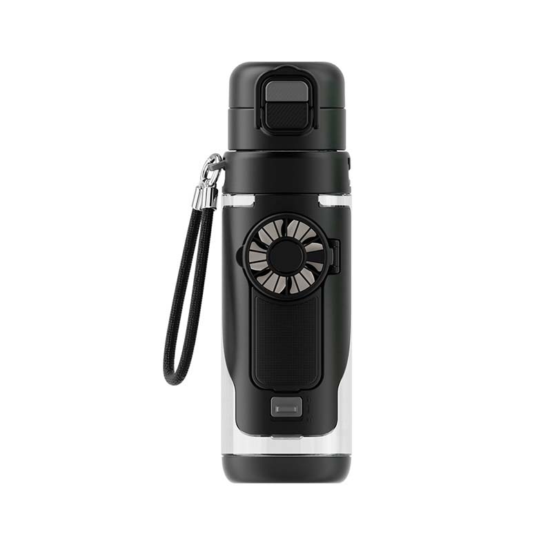 Bouteille d'eau avec ventilateur portable