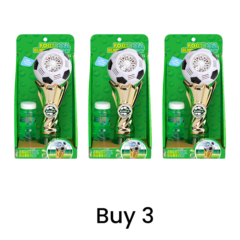 Souffleur de bulles lumineux pour trophées de football et de basketball