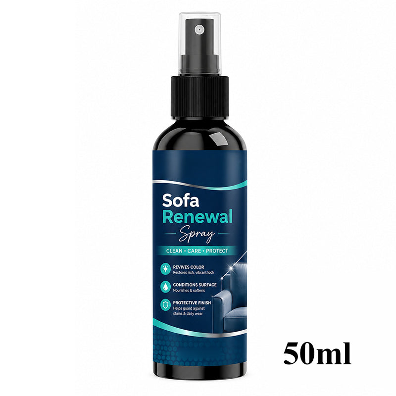 💞 PLUS DE 50 000 EXEMPLAIRES VENDUS ! 🧴🛡️ 50 % DE RÉDUCTION ! Spray régénérant pour canapés – Nourrit en profondeur et adoucit, prévient les fissures. Crée un bouclier invisible contre les éclaboussures et les taches.! ✨