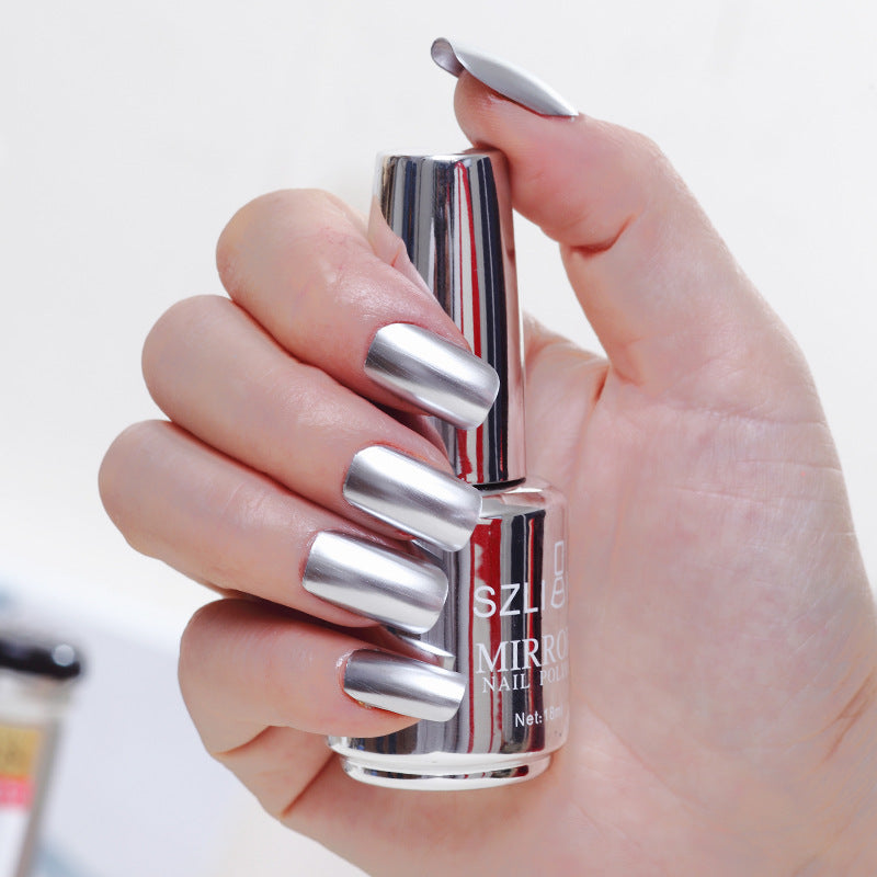 2026 Vernis à ongles métallisé miroitant et glamou