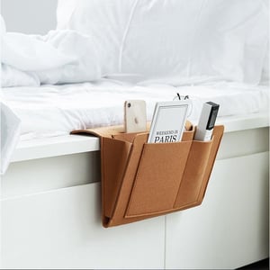 đïž50 % DE RĂDUCTION MAINTENANT ! Sac de rangement suspendu pour chevet â Organisateur de lit multi-poches, pochette suspendue en feutre pour lit superposĂ©, idĂ©al pour ranger tablette, livre, tĂ©lĂ©phone et articles de papeterie.