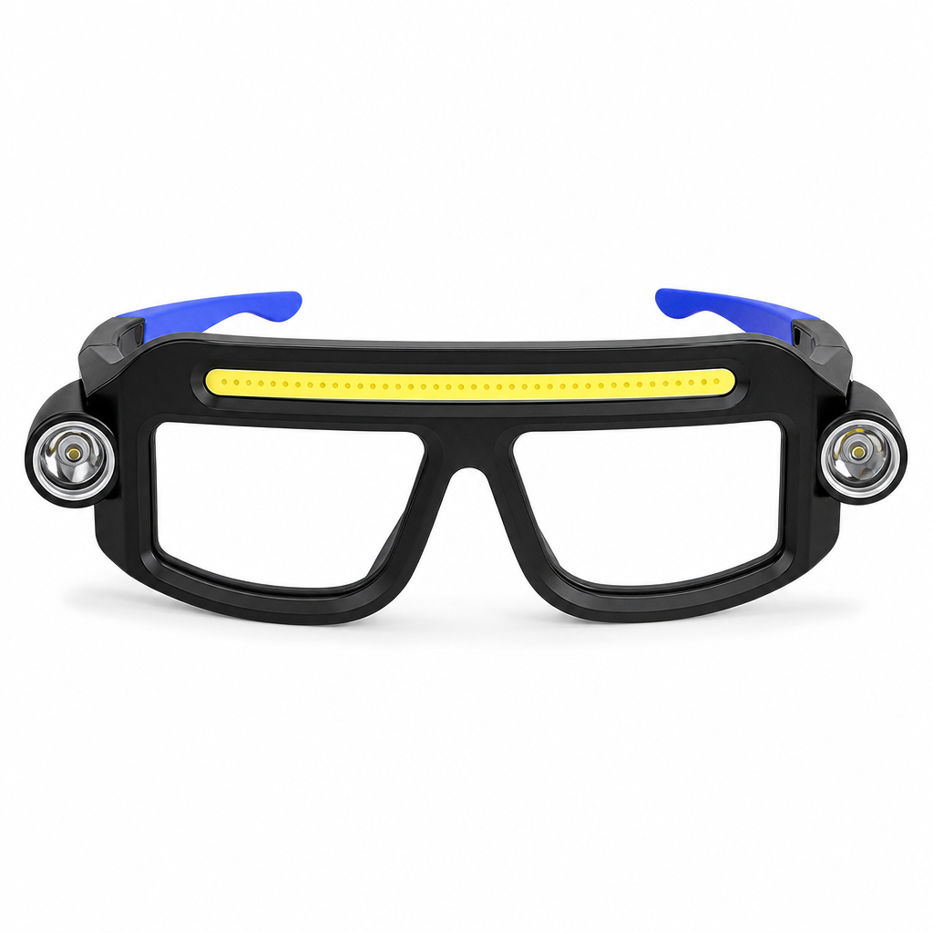 🔥PROMO FLASH -50% ! Lampe à clipser rechargeable USB double face pour lunettes ✨Bricolage & réparation, lumière stable, compacte