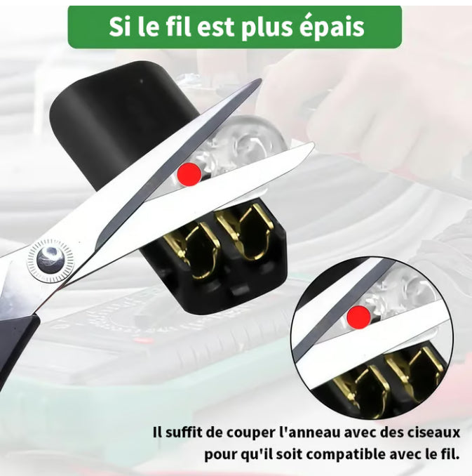 🏆 PLUS DE 88 000 VENDUS! ⚡ Connecteurs rapides filaires verrouillés ignifuges