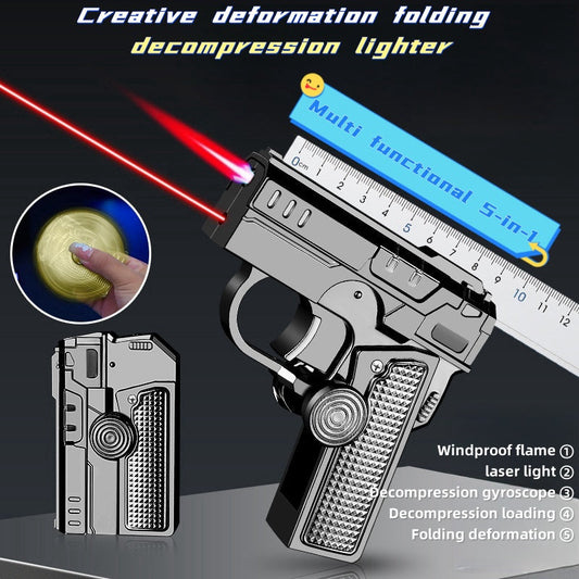 🔥50 % DE RÉDUCTION MAINTENANT !🔥Briquet multifonctionnel pliable et résistant au vent