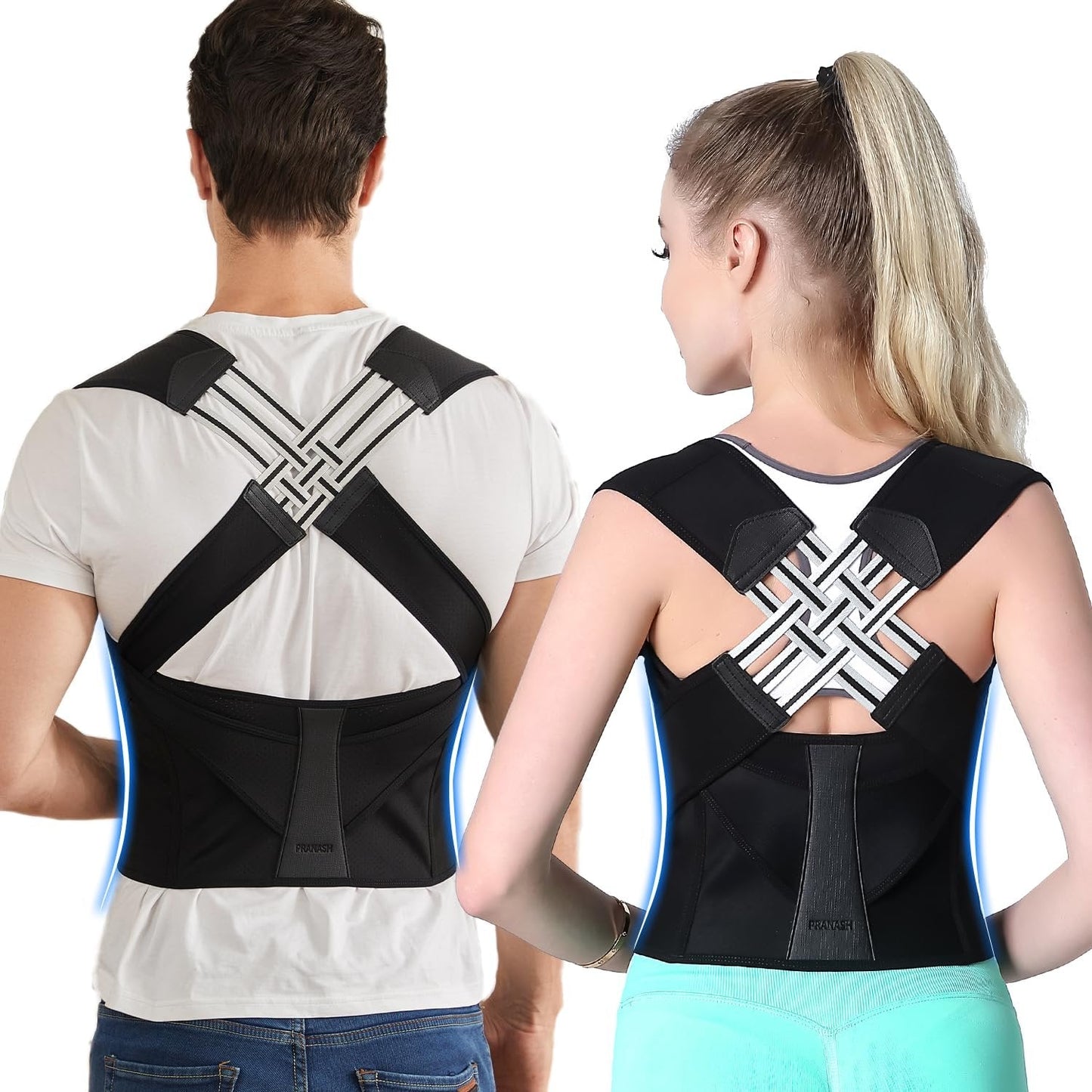 Correcteur de posture pour le dos et les épaules