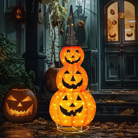 🎃 Vente chaude 50% de réduction 🎃🎃 Décorations de citrouille pliables Halloween