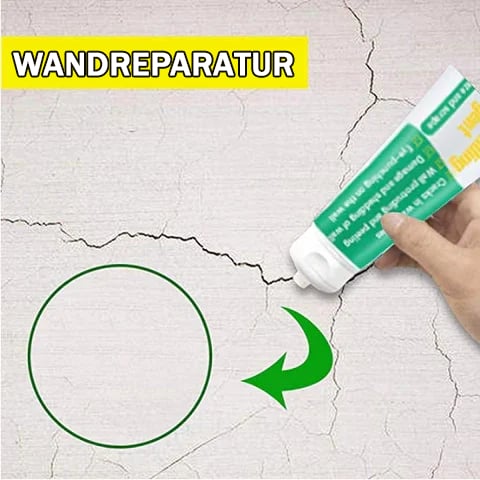🛠️🧱Enduit de Rebouchage Universel🏠Comble Fissures, Non Toxique, Séchage Rapide, Peinturable (Blanc)