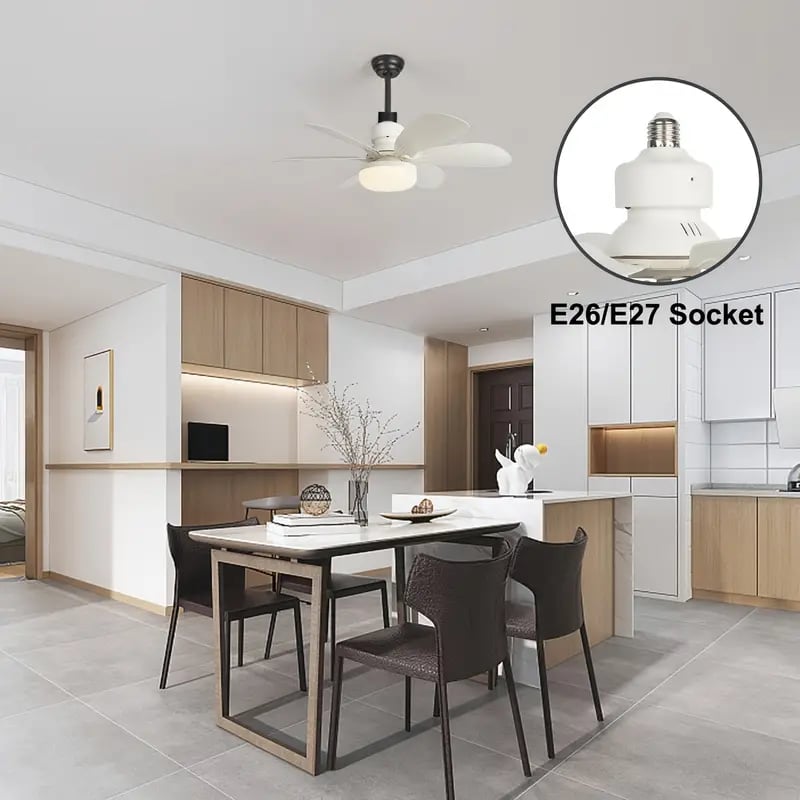 💡🪭 Ventilateur 2 en 1 Portable 2026 | Lumière + Télécommande | Qualité Premium Inégalée ✨
