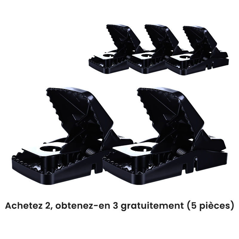🐀 ACHETEZ 1 - RECEVEZ 1 GRATUIT ! ✨ Piège à Rats Réutilisable - Déclencheur Haute Sensibilité, Sécuritaire pour Enfants/Animaux, Conception Écologique 🏡🔧