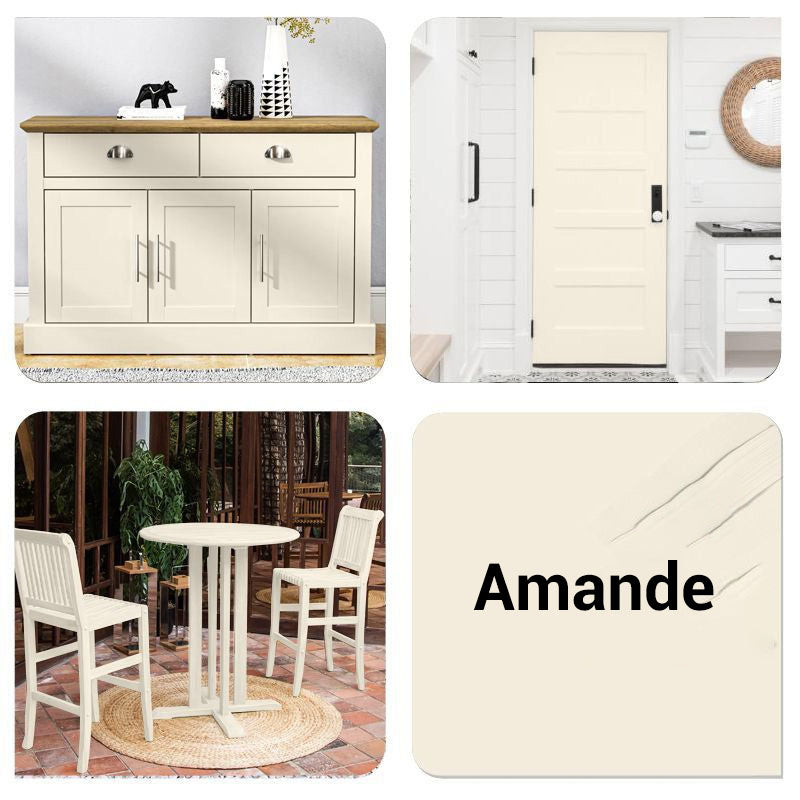 👍🍃Peinture de réparation et de rénovation de meubles en bois écologique, sans odeur, à base d'eau