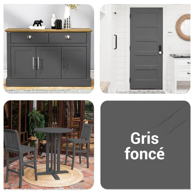 👍🍃Peinture de réparation et de rénovation de meubles en bois écologique, sans odeur, à base d'eau