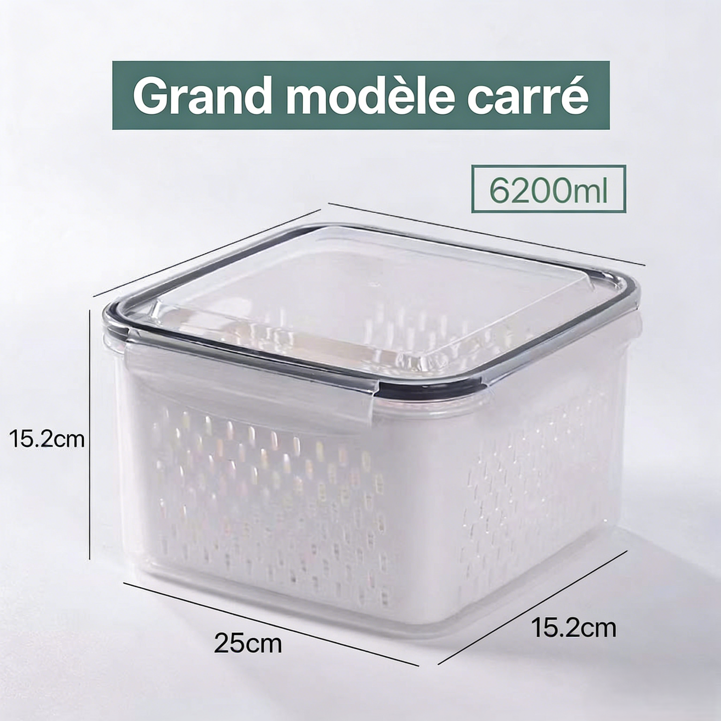 [Cadeau pratique] Conteneur de stockage de fruits et légumes frais
