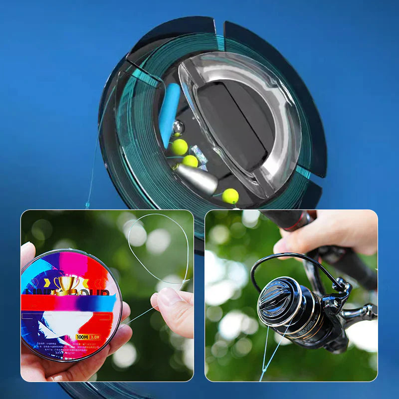 🎣🐠 Ensemble de ligne de pêche automatique à recherche de fond – Précise, facile à utiliser & idéale pour tous les pêcheurs 🌊