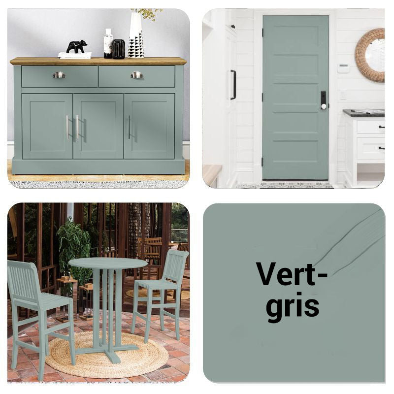 👍🍃Peinture de réparation et de rénovation de meubles en bois écologique, sans odeur, à base d'eau