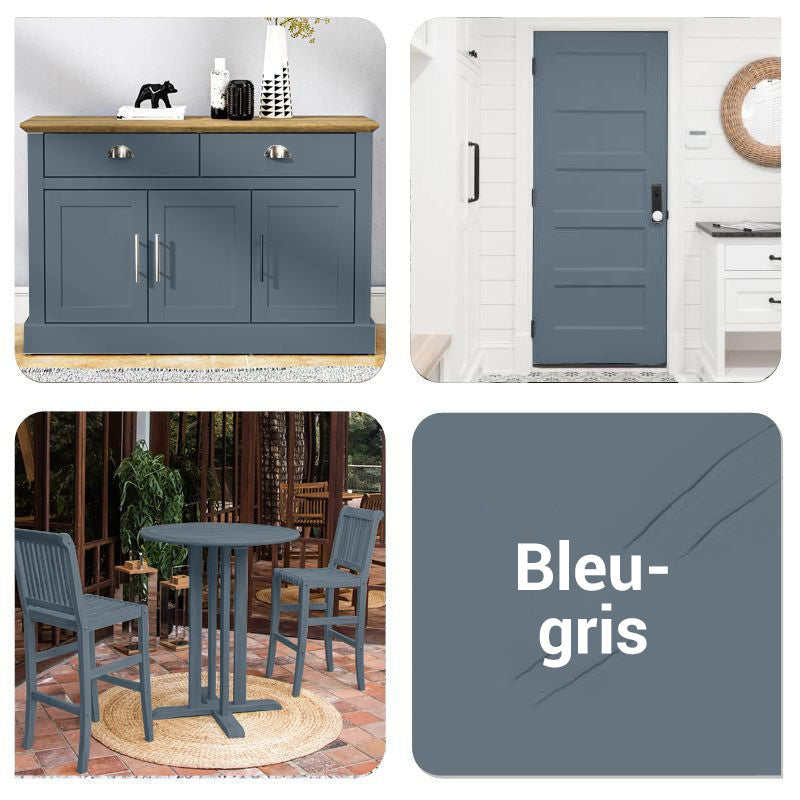 👍🍃Peinture de réparation et de rénovation de meubles en bois écologique, sans odeur, à base d'eau