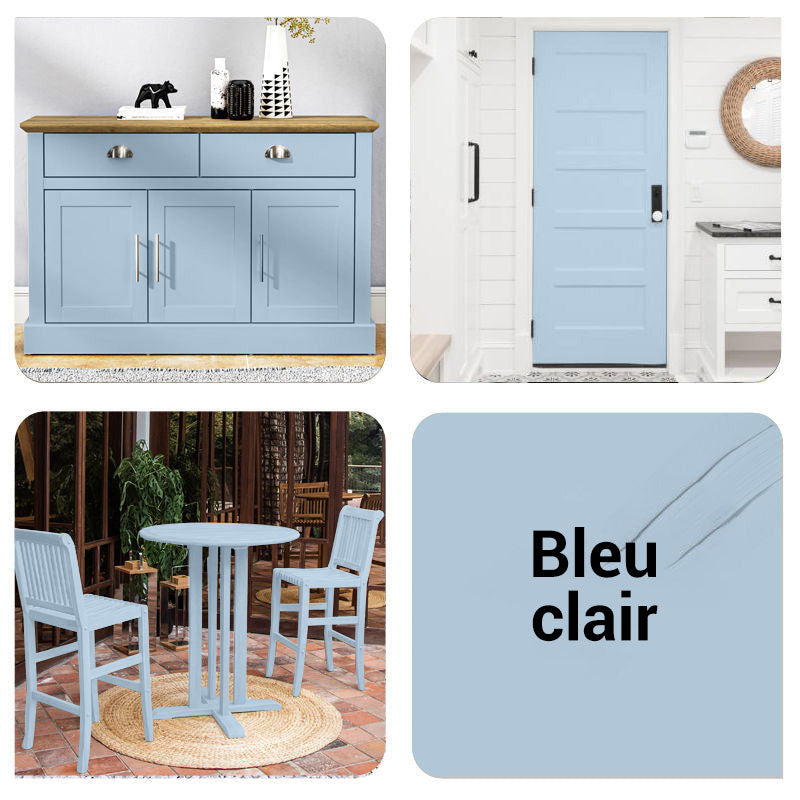 👍🍃Peinture de réparation et de rénovation de meubles en bois écologique, sans odeur, à base d'eau