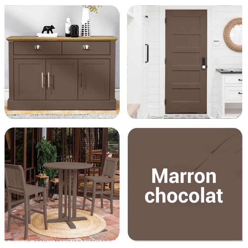 👍🍃Peinture de réparation et de rénovation de meubles en bois écologique, sans odeur, à base d'eau