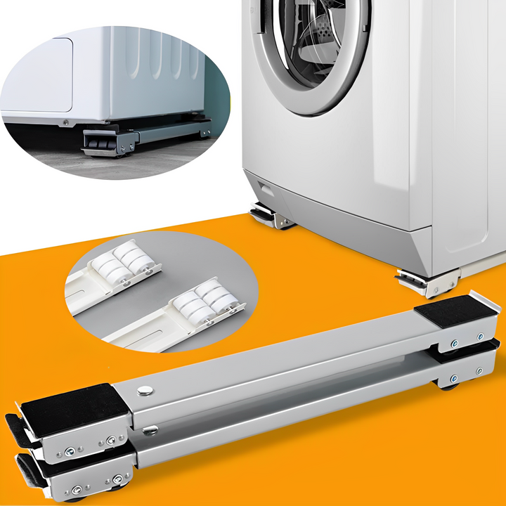 🔥 50% DE RÉDUCTION ! ✨Support à Roulettes Easy Move – Acier Inoxydable – Réglable 45-70 cm & Charge 300 kg for Déménagement